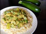 Poêlée de courgettes au curry