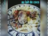 Paupiette de porc au lait de coco