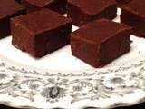 Fudge au chocolat 5 minutes