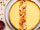 Tarte vegan orange et bergamote