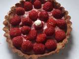 Tartelette aux framboises