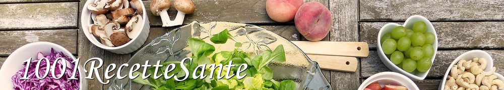 Recettes de 1001RecetteSante