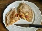 ♪ ♫ Galette Merguez Je t'aimeuuu...Comme toi y'en a pas deux ♪ ♫ Galette de Sarrasin...Merguez et Moutarde