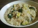 Risotto aux courgettes et Comté