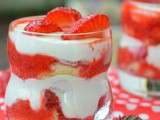 Trifle aux fraises