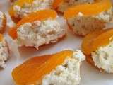 Abricots secs farcis au chèvre