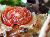 Quiche champignons marrons et oignons