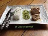 Filet mignon de porc sauce aux kiwis