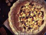 Tarte rustique aux pommes pâte sablée aux spéculoos