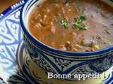 Harira soupe marocaine