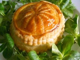 Tourte au foie gras