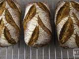 Pain au levain au thym