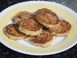 Galettes de quinoa aux haricots verts (ig bas)