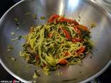 Spaghettis de courgette ig bas