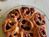 Brioche aux cerises /amandes