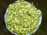 Pesto de roquette du jardin