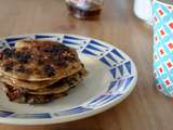 Pancakes Banane Chocolat #Vegan