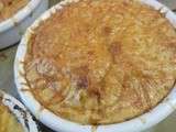 Clafoutis aux poireaux et au comté