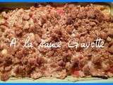 Crumble de cabillaud à la tomate et au lait de coco