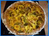 Quiche aux poireaux et au haddock