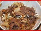 Sauté de boeuf sauce soja