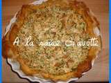 Tarte au saumon et au persil