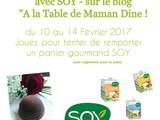 { Concours } Tentez de remporter un panier gourmand soy