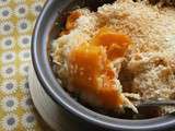 Crumble de butternut au comté