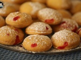 Beignets aux framboises