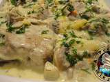 Blanquette de veau aux pommes de terre (pas à pas en photos)