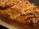 Brioche tressée marbrée rhum raisins