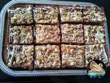 Brownies aux noix base au caramel