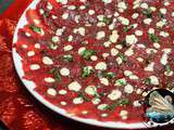 Carpaccio de bœuf