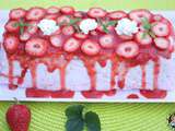 Charlotte aux fraises en terrine