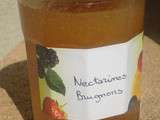 Confiture de nectarines brugnons au romarin