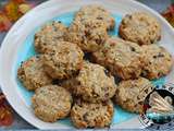 Cookies carottes et flocons d'avoine