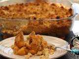 Crumble aux pommes et cannelle en vidéo