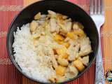 Curry de poulet aux mangues