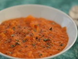 Dhal de lentilles corail au potimarron