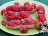 Éclairs aux fraises