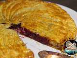 Galette des rois frangipane et fruits rouges