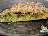 Galette des rois menthe-chocolat (pas à pas en photos)