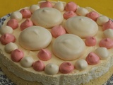 Gâteau nuage à la mousse de lemon curd