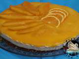 Gâteau sans cuisson mangue orange avec Magimix