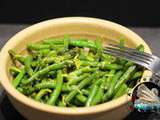 Haricots verts au citron