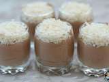 Mousse coco chocolat