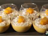 Mousse mangue coco