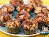 Muffins poires caramel