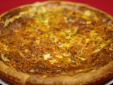 Quiche au magret de canard pomme et camembert