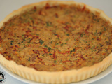 Quiche aux côtes de blettes fromage et thon